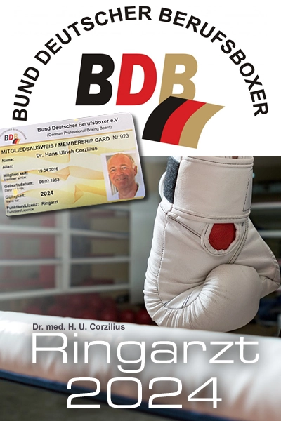 Dr.Corzilius Ringarzt Bund deutscher Berufsboxer